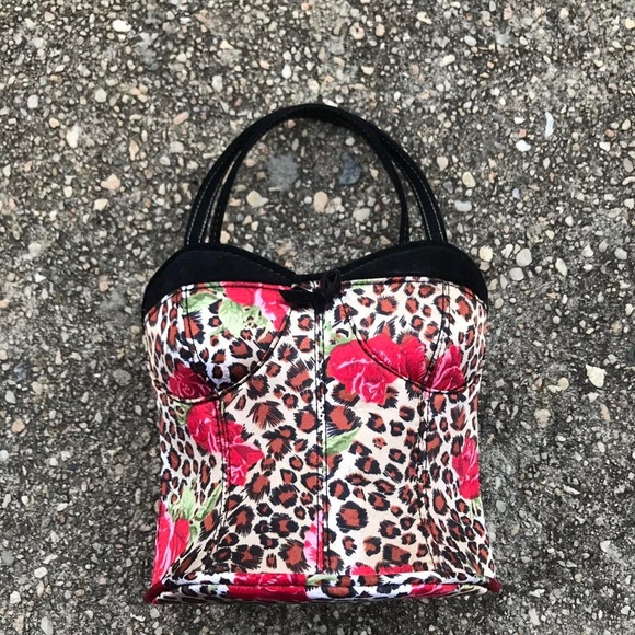 Vintage Corset Bustier Handbag - Picture 1 of 4